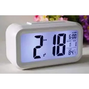 Digital Multipurpose Smart Backlight Battery Operated Alarm Table Clock 